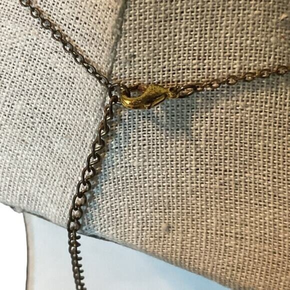 Sunset Pendant Necklace With Bronze Chain - Picture 3 of 5